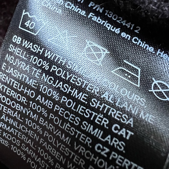 H&M pile lined jacket - Picture 11 of 12